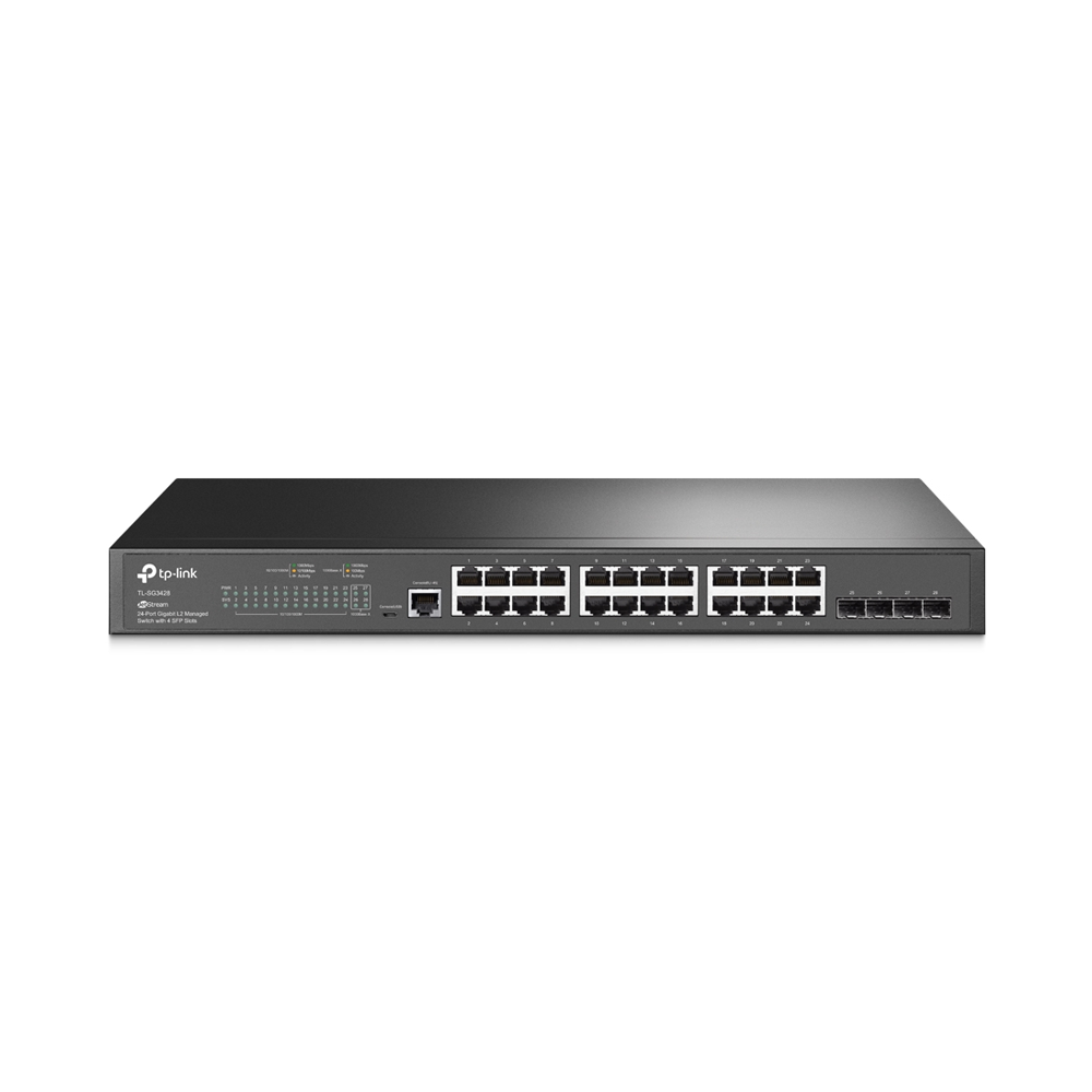 Thiết bị mạng/Switch TP-Link TL-SG3428 24-Port Gigabit L2 Managed Switch with 4 SFP Slots